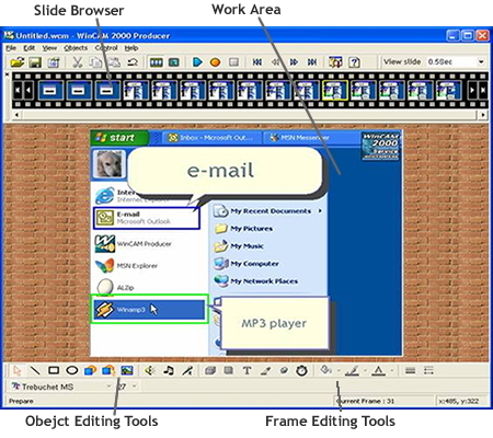 WinCAM 2000 Special Edition Screenshot
